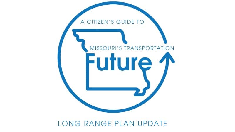 Missouri transportation future plan update logo.
